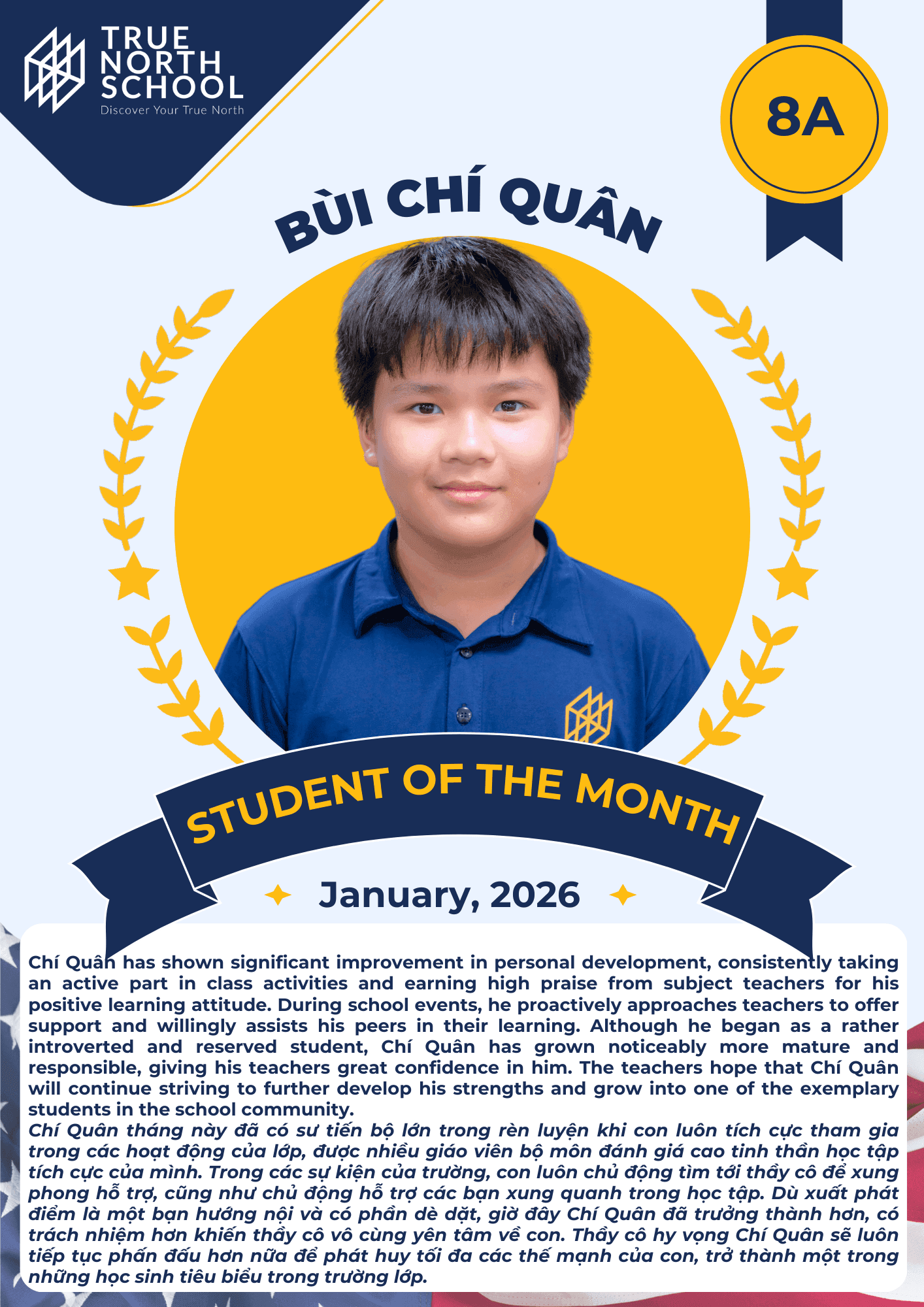 Student Of The Month