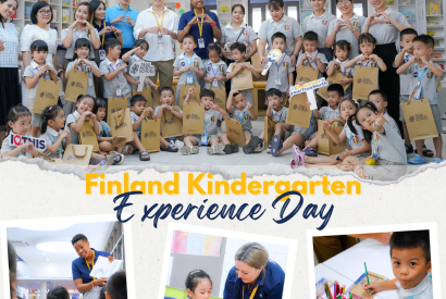 Một ngày học tập sáng tạo và lý thú của trường Finland Kindergarten tại TNIS!