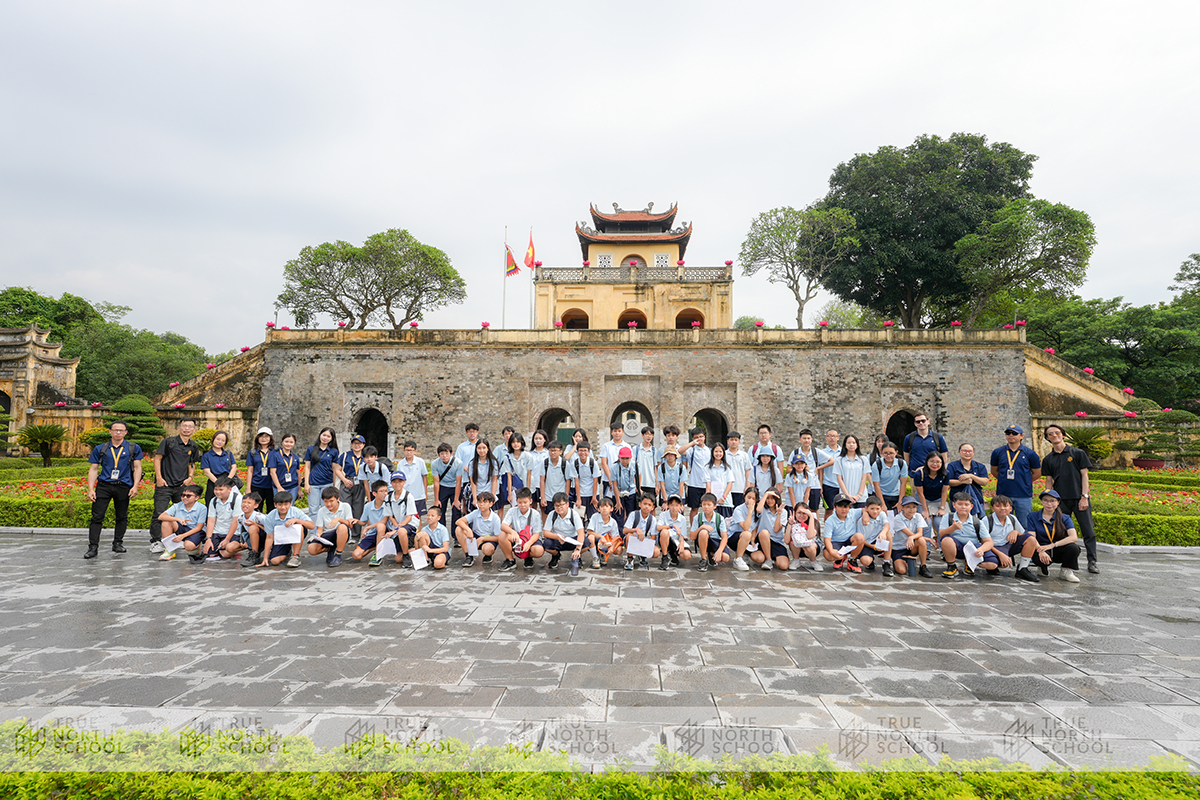 Dự án liên môn “Kết nối thời gian trong kiến trúc Hoàng thành Thăng Long”