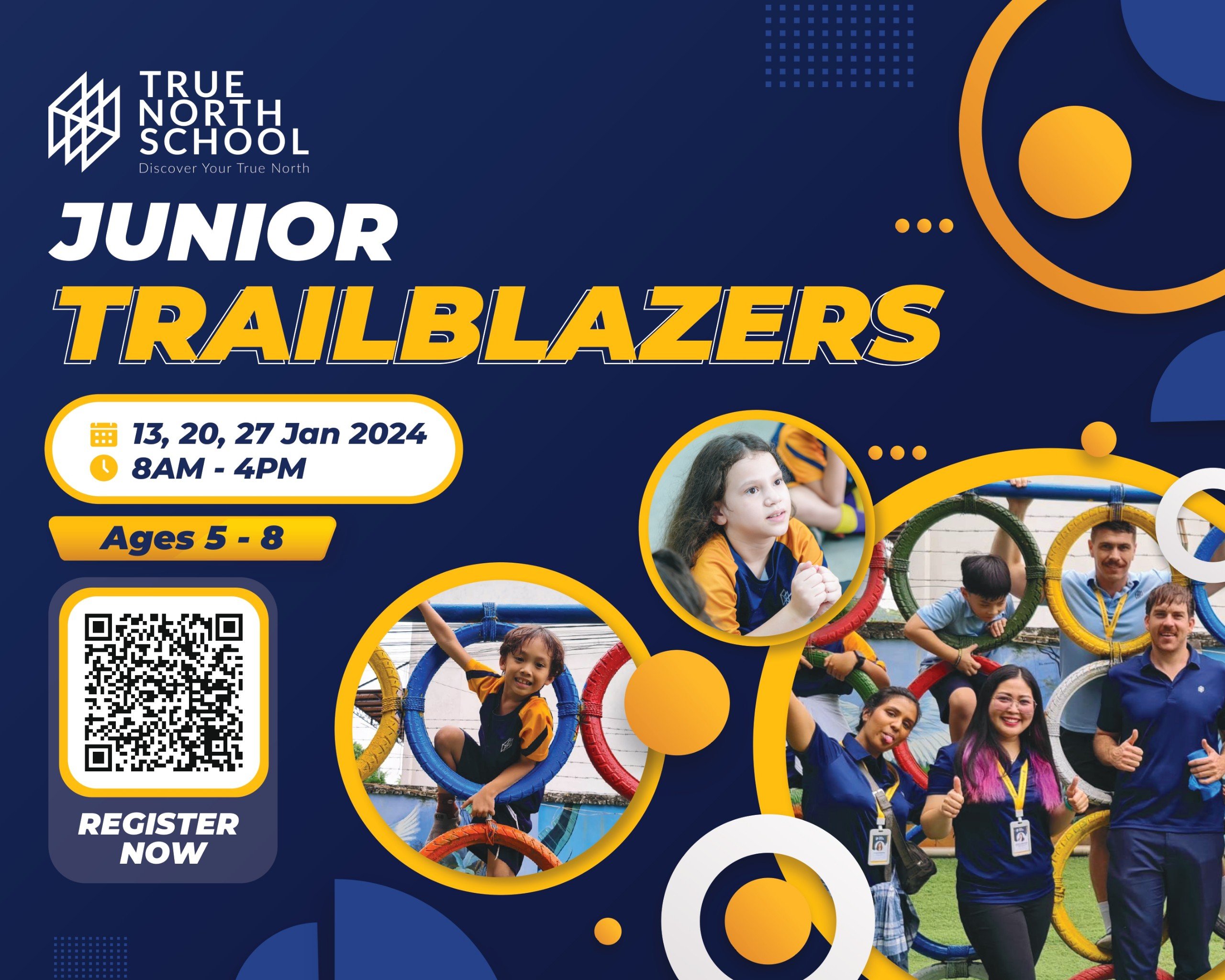 Khóa học Junior Trailblazers dành cho học sinh từ 5 đến 8 tuổi